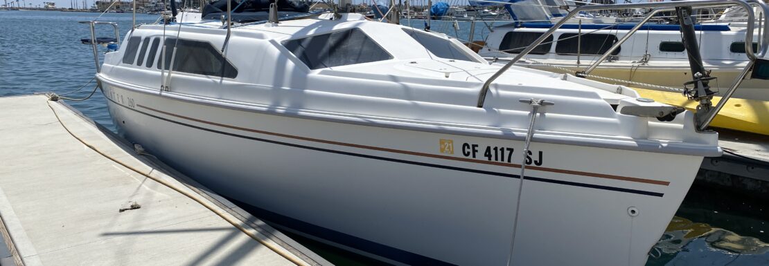 1998 Hunter 260 Sailboat For Sale In Oxnard 818-216-8960