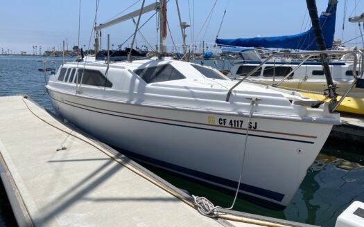 1998 Hunter 260 Sailboat For Sale In Oxnard 818-216-8960